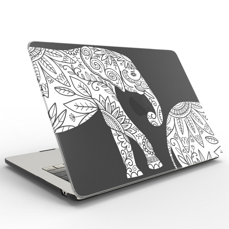 For MacBook Pro 15.4 A1286 UV Printed Pattern Laptop Frosted Protective Case(DDC-864)