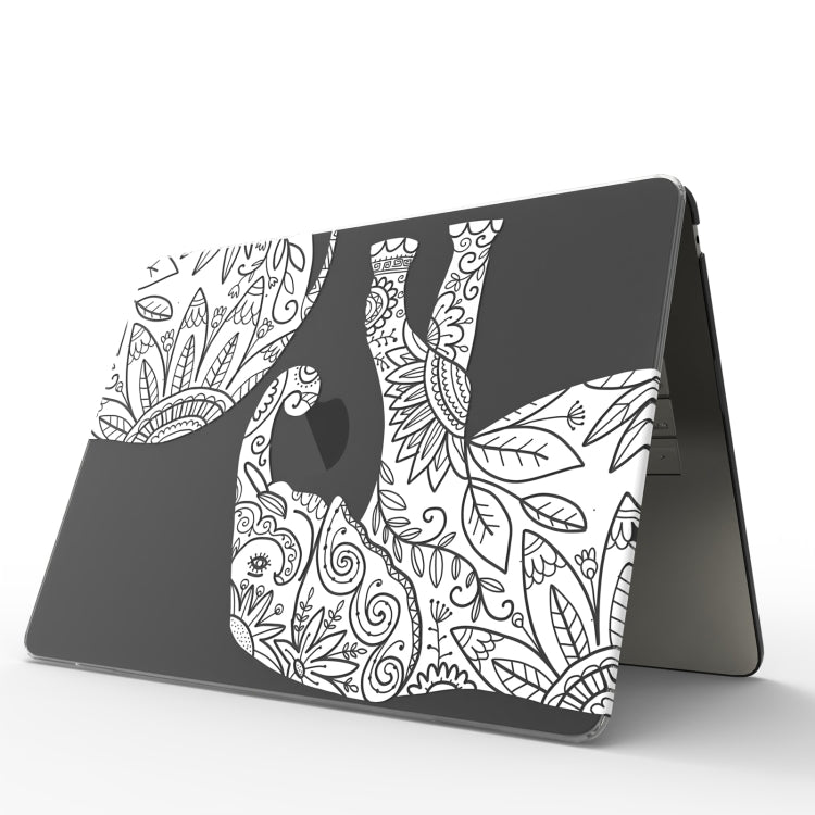 For MacBook Pro 15.4 A1286 UV Printed Pattern Laptop Frosted Protective Case(DDC-864)
