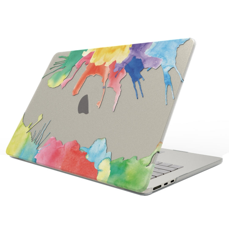 For MacBook Pro 15.4 A1707 / A1990 UV Printed Pattern Laptop Frosted Protective Case(DDC-126)