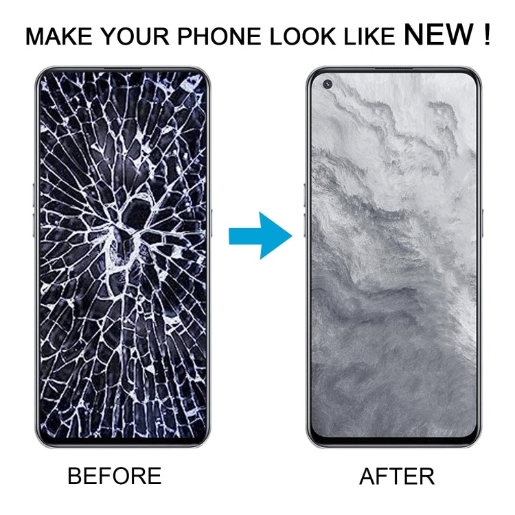 For Realme GT Neo2T Original AMOLED LCD Screen Digitizer Full Assembly with Frame