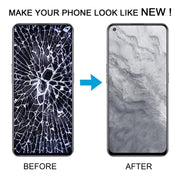 For Realme GT Neo2T Original AMOLED LCD Screen Digitizer Full Assembly with Frame