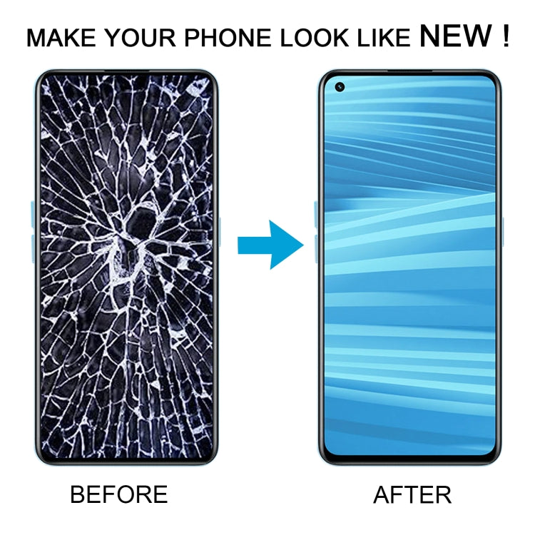 For Realme GT2 Original AMOLED LCD Screen Digitizer Full Assembly with Frame