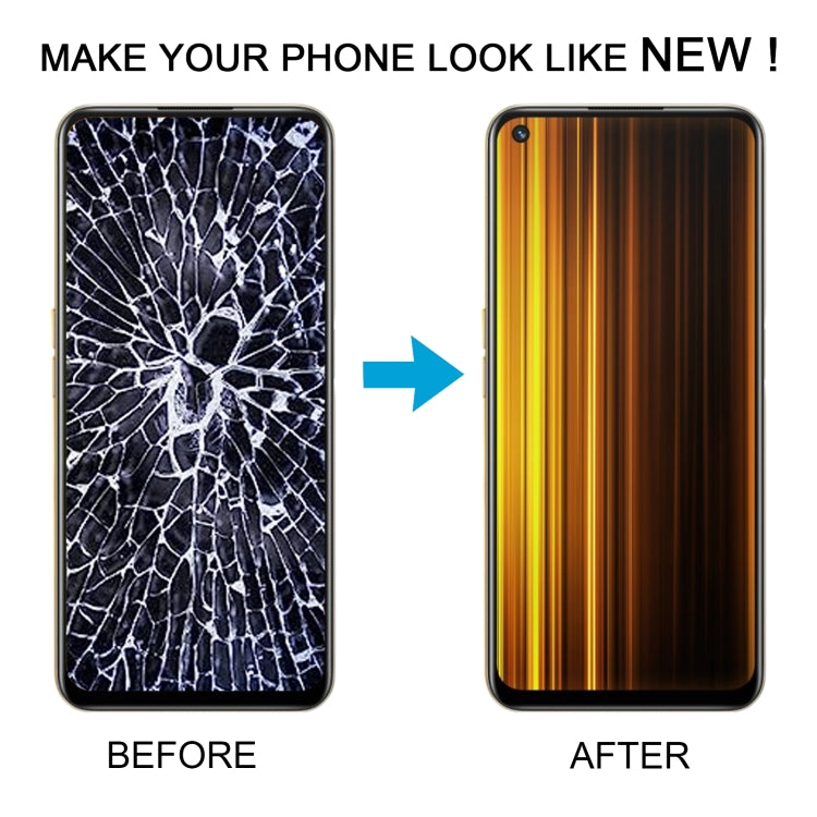 For Realme GT Neo 3T RMX3372 RMX3371 Original AMOLED LCD Screen Digitizer Full Assembly with Frame