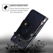 For Motorola Edge 5G 2024 Zipper Bag Leather Phone Case(Black)