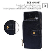 For Motorola Edge 5G 2024 Zipper Bag Leather Phone Case(Black)