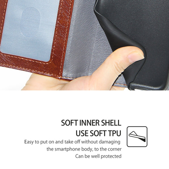For Motorola Edge 5G 2024 Zipper Bag Leather Phone Case(Brown)