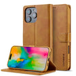 LC.IMEEKE Calf Texture Horizontal Flip Leather Case For iPhone 16 Pro Max(Yellow) - iPhone 16 Pro Max Cases by LC.IMEEKE | Online Shopping South Africa | PMC TechLife | Buy Now Pay Later Mobicred