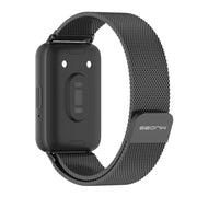For Samsung Galaxy Fit 3 Mijobs Milan Magnetic Metal Watch Band(Black)