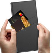 For Samsung Galaxy S24 Ultra 5G GKK Triumph Ultra-Thin Flip Leather Case without Pen(Grey)