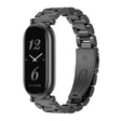 For Xiaomi Mi Band 8 / 9 / 9 NFC Mijobs GT4 Three Beads Metal Watch Band(Black) - Watch Bands by MIJOBS | Online Shopping South Africa | PMc TechLife | Buy Now Pay Later Mobicred