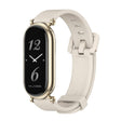 For Xiaomi Smart Band 10 / 9 / 8 Mijobs GT4 Silicone Breathable Watch Band(Grey Light Gold) - free shipping - PMc TechLife - Order now!