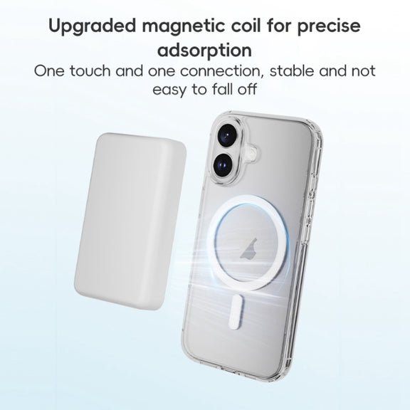 For iPhone 16 Plus ZGA Magsafe Clear PC Hybrid TPU Phone Case(Transparent)