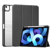 For iPad Pro 11 2022 / 2021 / 2020 ZGA Tri-Fold Voltage Smart Leather Tablet Case(Black)