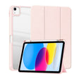 For iPad 2025 / 2022 ZGA Tri-Fold Voltage Smart Leather Tablet Case(Pink) - free shipping - PMc TechLife - Order now!