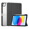 For iPad 2025 / 2022 ZGA Tri-Fold Voltage Smart Leather Tablet Case(Black) - free shipping - PMc TechLife - Order now!