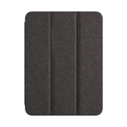 For iPad Pro 11 2022 / 2021 / 2020 ZGA Tri-Fold Voltage Smart Leather Tablet Case(Grey)