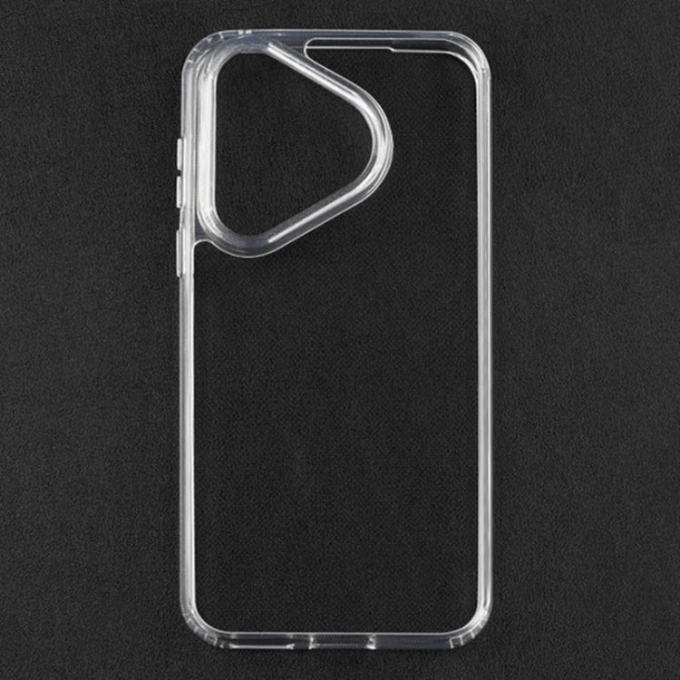 For Huawei Pura 70 Crystal TPU + PC Airbag Shockproof Phone Case(Transparent)
