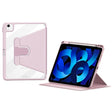 For iPad Air 10.9 2022 / 2020 ZGA Tri-Fold 360 Rotation Smart Leather Tablet Case(Pink) - free shipping - PMc TechLife - Order now!