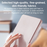 For iPad 2025 / 2022 ZGA Tri-Fold 360 Rotation Smart Leather Tablet Case(Blue)