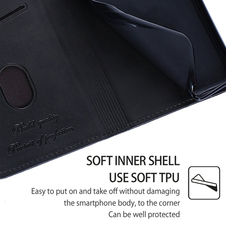 For Motorola Edge 5G 2024 Cow Texture Magnetic Leather Phone Case(Black)