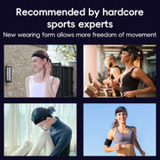 Mucro B01 Turban Style Wireless Bluetooth Headset Sports Headband(Black)
