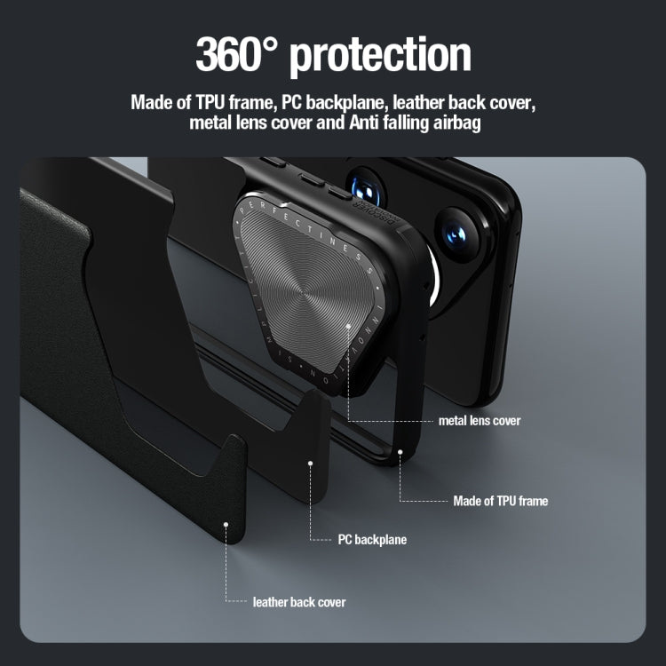 For Huawei Pura 70 Pro/70 Pro+ NILLKIN CamShield Prop Series PC + TPU Phone Case(Black)