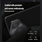 For Huawei Pura 70 Pro/70 Pro+ NILLKIN Textured Prop Lens Protection Holder Nylon Phone Case(Black)