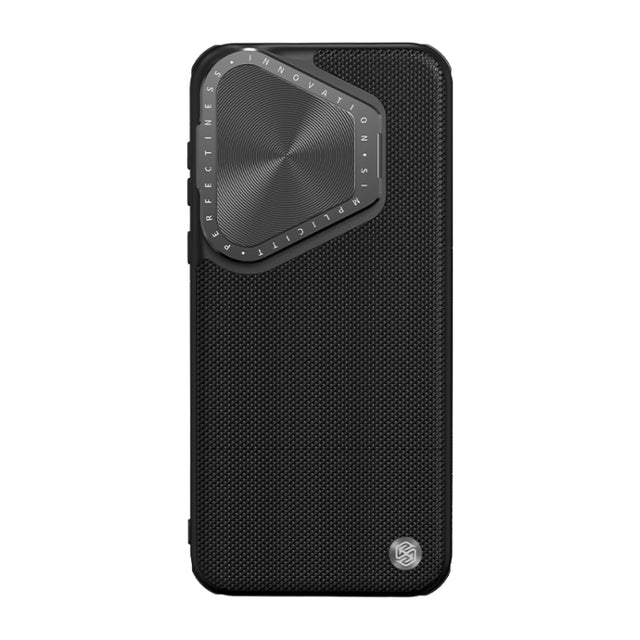 For Huawei Pura 70 Pro/70 Pro+ NILLKIN Textured Prop Lens Protection Holder Nylon Phone Case(Black)