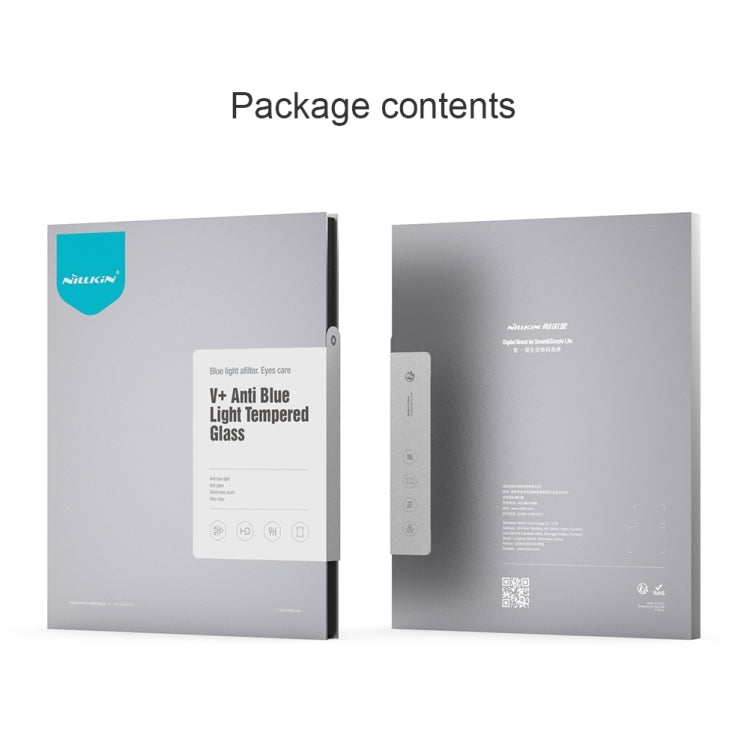 For iPad Air 11 2024 / 2025 NILLKIN V+ Series Anti-Blue Light Tempered Glass Protective Film