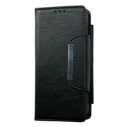 For iPhone 16 Pro Multifunctional Seven Cards Wallet Leather Phone Case(Black)