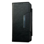 For iPhone 16 Plus Multifunctional 7-Cards Wallet Leather Phone Case(Black)