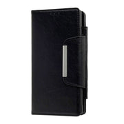 For Samsung Galaxy S24+ 5G Multifunctional 7-Card Wallet Leather Phone Case(Black)