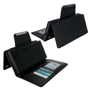 For Samsung Galaxy S24+ 5G Multifunctional 7-Card Wallet Leather Phone Case(Black)