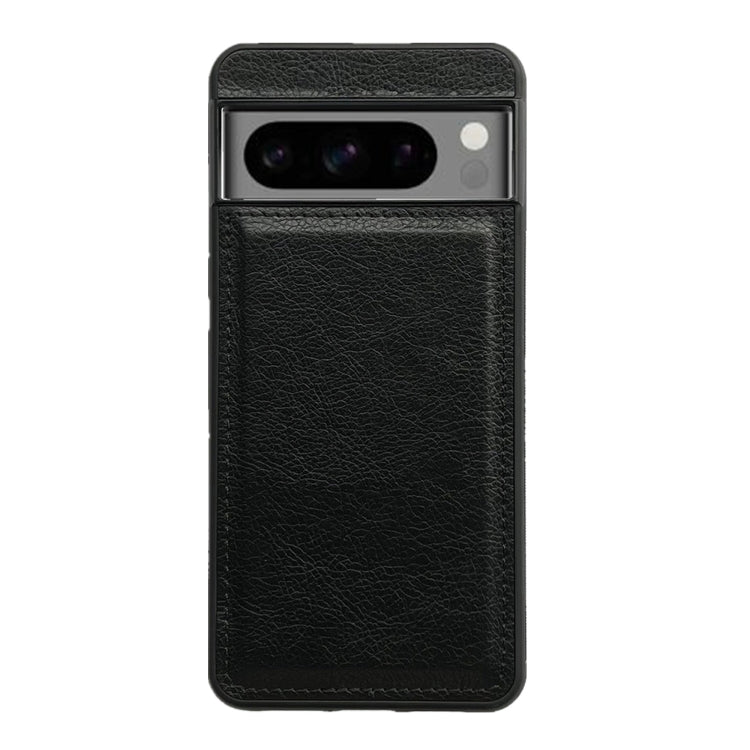 For Google Pixel 9 Pro XL Cowhide Texture Back Cover Phone Case(Black)