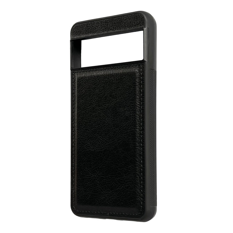 For Google Pixel 9 Pro XL Cowhide Texture Back Cover Phone Case(Black)