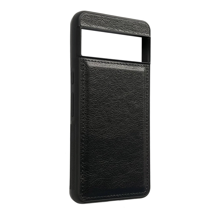 For Google Pixel 9 Pro XL Cowhide Texture Back Cover Phone Case(Black)