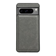 For Google Pixel 9 Pro XL Cowhide Texture Back Cover Phone Case(Grey)
