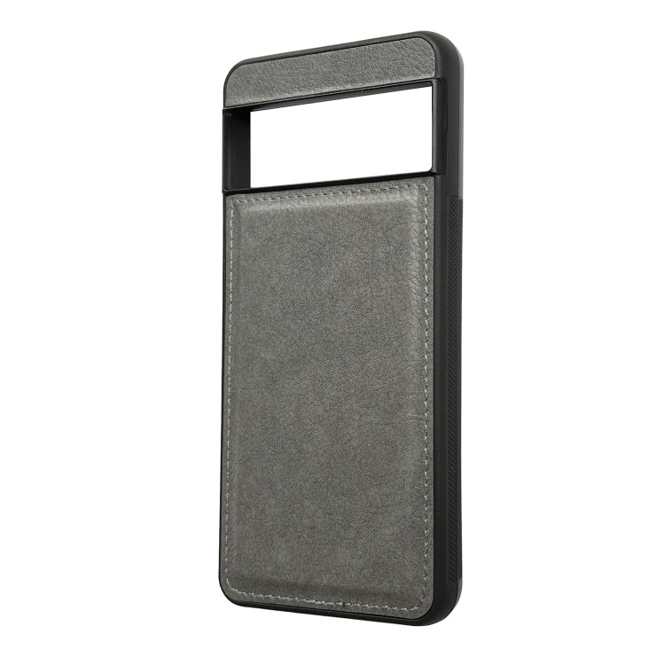 For Google Pixel 9 Pro XL Cowhide Texture Back Cover Phone Case(Grey)