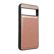 For Google Pixel 9 Pro XL Cowhide Texture Back Cover Phone Case(Rose Gold)