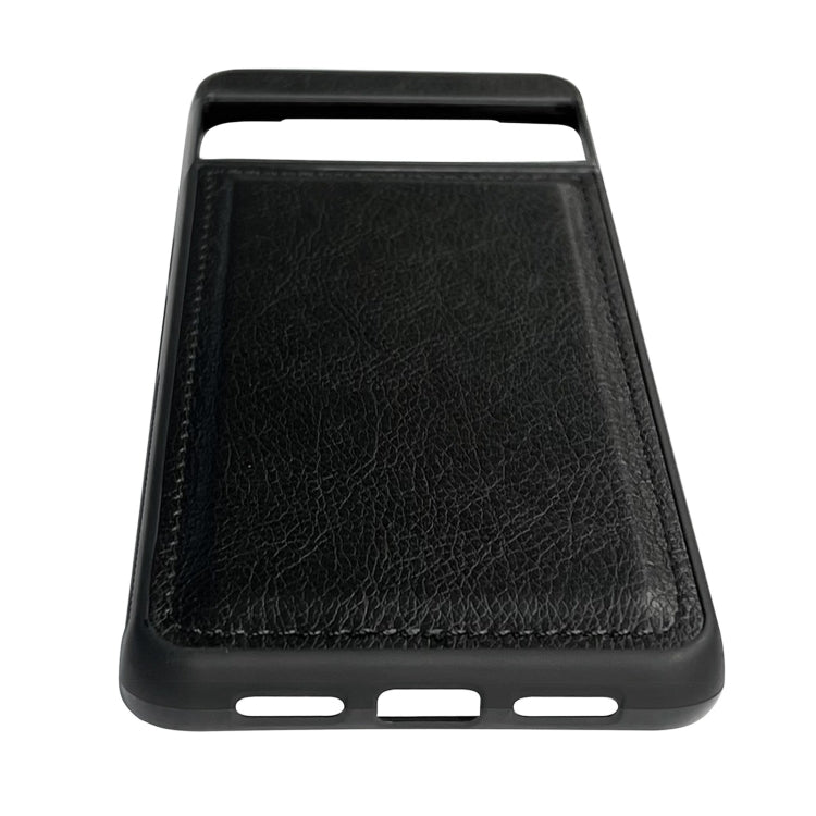 For Google Pixel 9 / Pixel 9 Pro Cowhide Texture Back Cover Phone Case(Black)