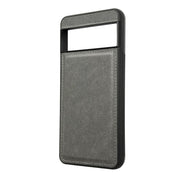 For Google Pixel 9 / Pixel 9 Pro Cowhide Texture Back Cover Phone Case(Grey)