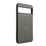 For Google Pixel 9 / Pixel 9 Pro Cowhide Texture Back Cover Phone Case(Grey)
