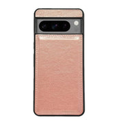 For Google Pixel 9 / Pixel 9 Pro Cowhide Texture Back Cover Phone Case(Rose Gold)