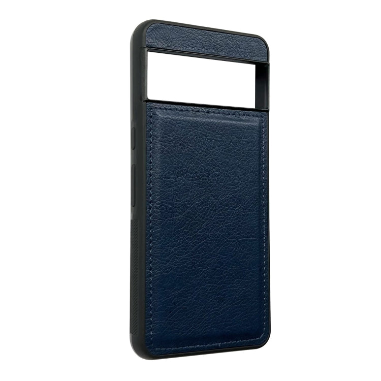 For Google Pixel 9 / Pixel 9 Pro Cowhide Texture Back Cover Phone Case(Royal Blue)