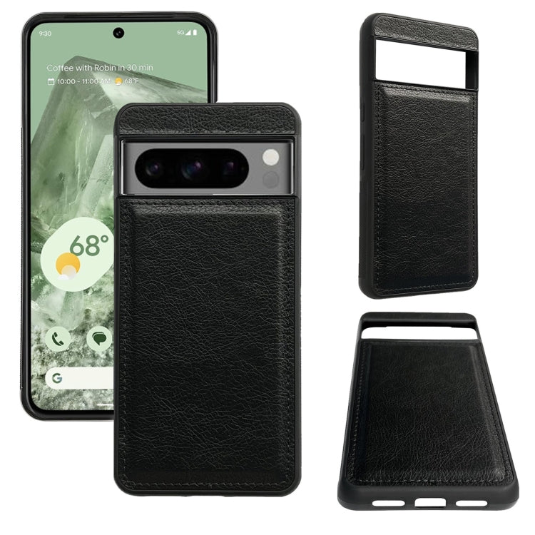 For Google Pixel 9 Pro XL Multifunctional 7-Card Wallet Leather Phone Case(Black)
