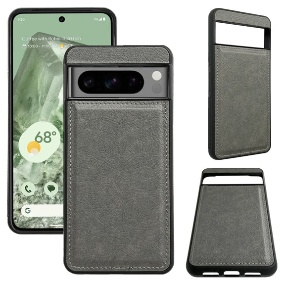 For Google Pixel 9 Pro XL Multifunctional 7-Card Wallet Leather Phone Case(Grey)