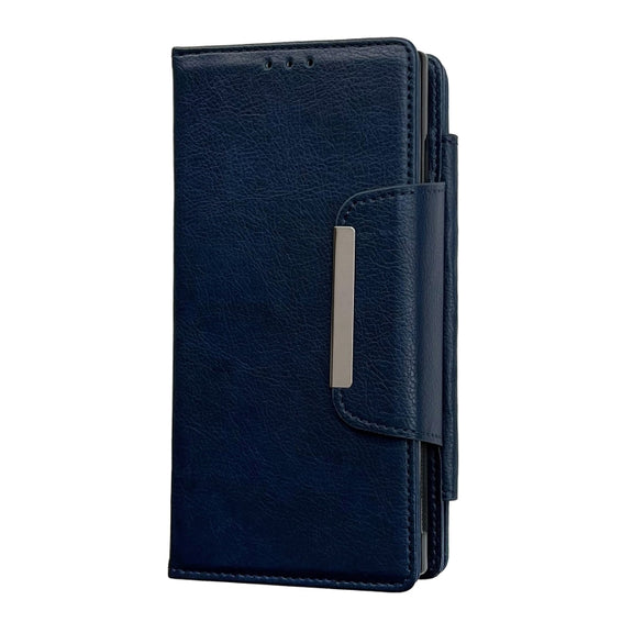 For Google Pixel 9 Pro XL Multifunctional 7-Card Wallet Leather Phone Case(Royal Blue)