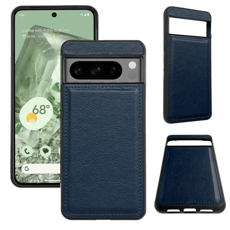 For Google Pixel 9 Pro XL Multifunctional 7-Card Wallet Leather Phone Case(Royal Blue)