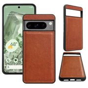 For Google Pixel 9 Pro XL Multifunctional 7-Card Wallet Leather Phone Case(Brown)