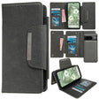 For Google Pixel 9 / Pixel 9 Pro Multifunctional 7-Card Wallet Leather Phone Case(Grey) - Google Cases by PMC TechLife | Online Shopping South Africa | PMC TechLife | Buy Now Pay Later Mobicred